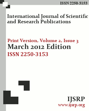 IJSRP print journal March 2012