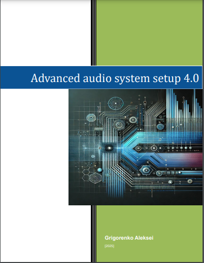 Advanced audio system setup 4.0